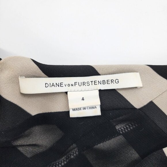 DIANE VON FURSTENBERG Kathleen Striped Dress - Picture 4 of 7